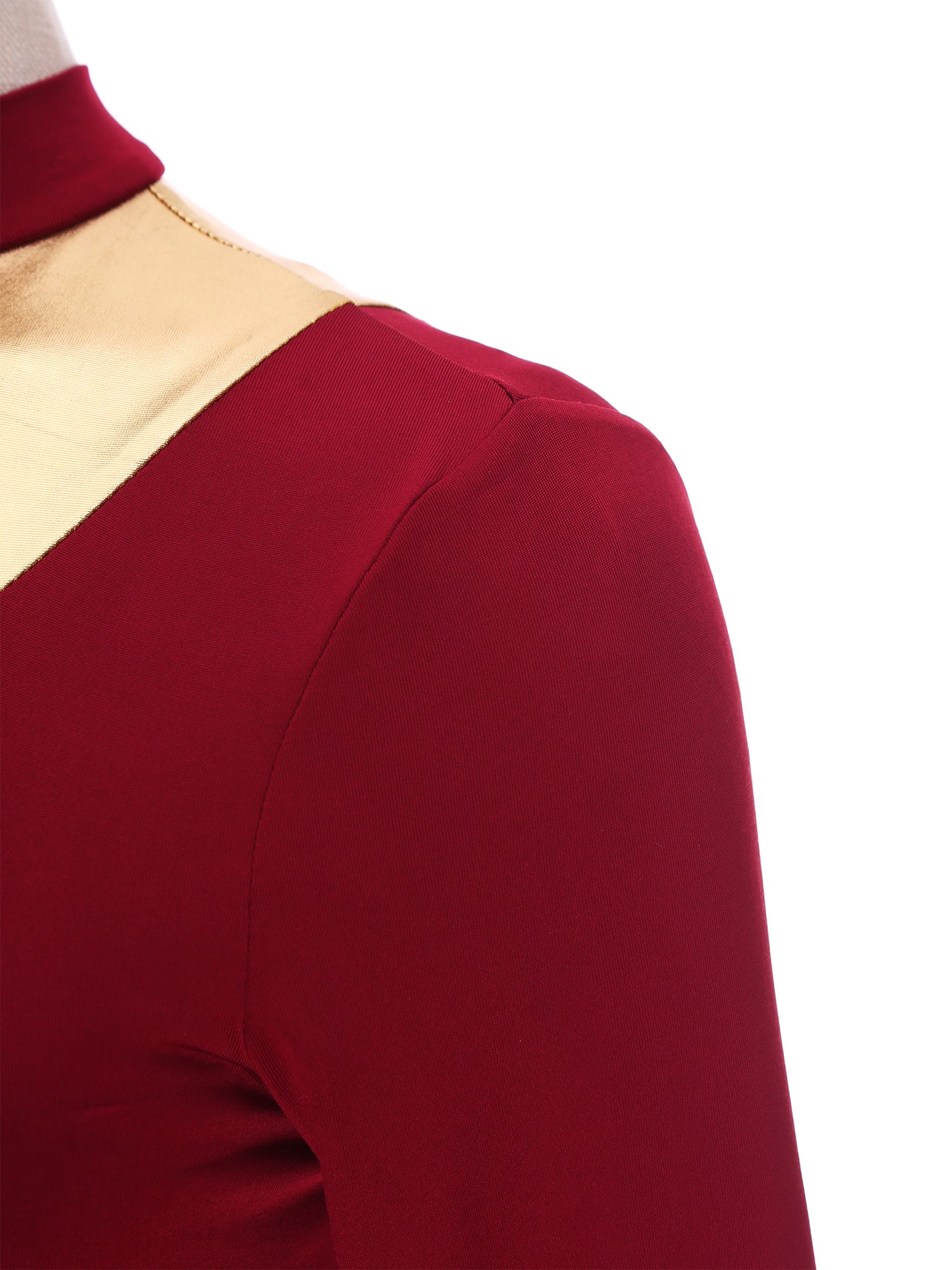 Vestido tipo diosa | Diseño drapeado con toque dorado y caída elegante