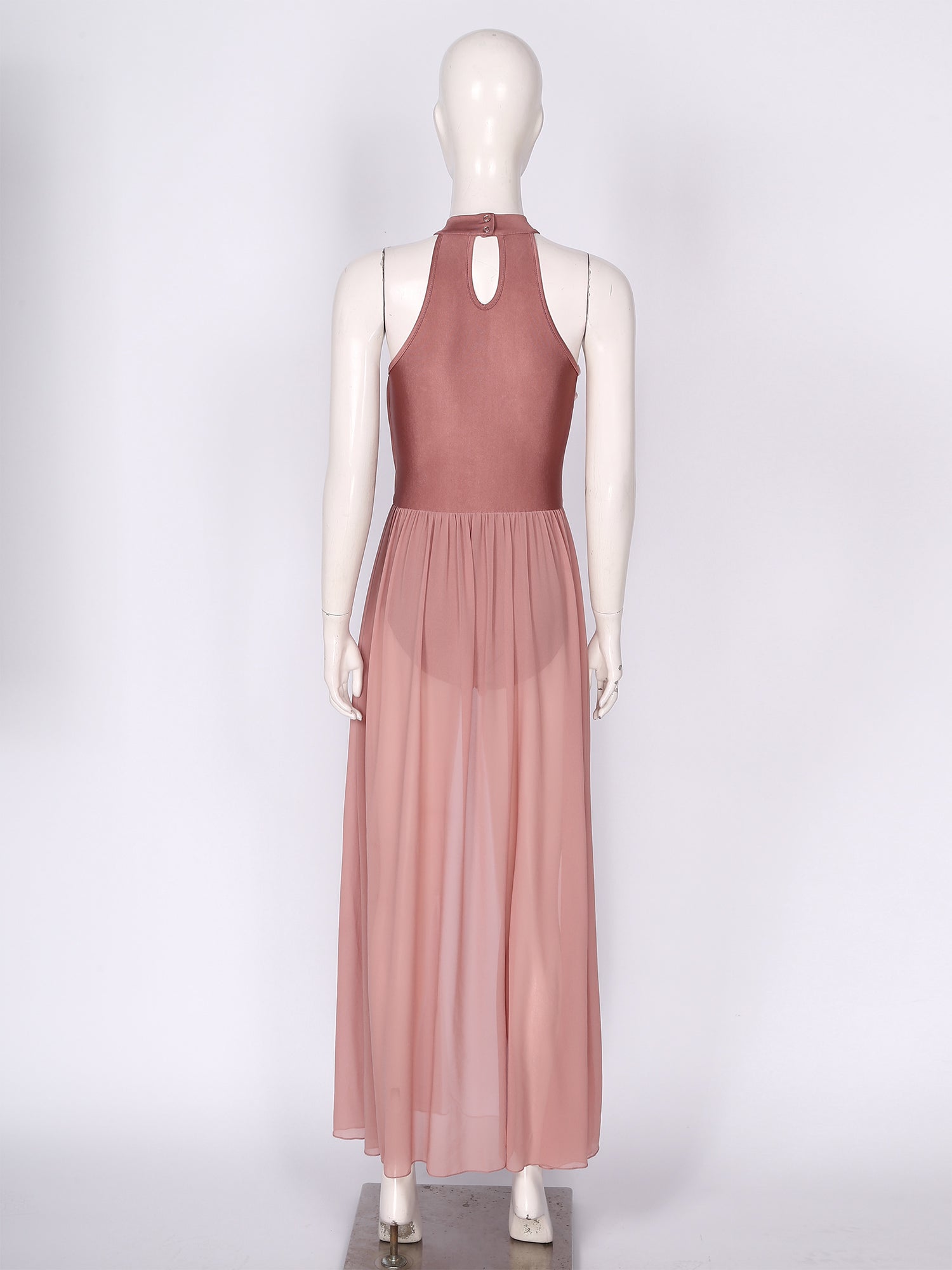 Vestido tipo diosa | Diseño drapeado con toque dorado y caída elegante