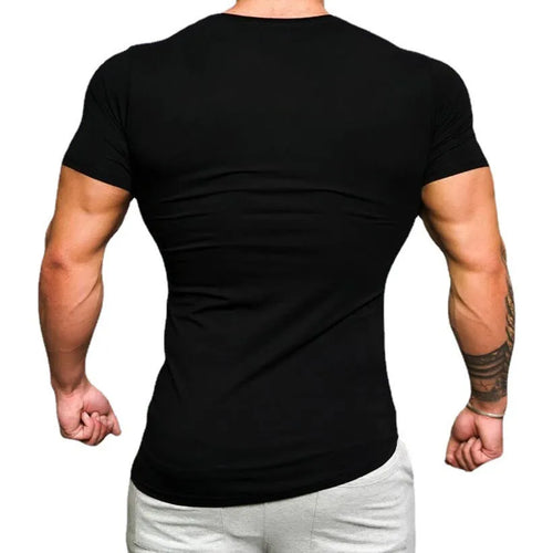 Polo musculoso para hombre | Corte fit con detalle cruzado elegante Gym